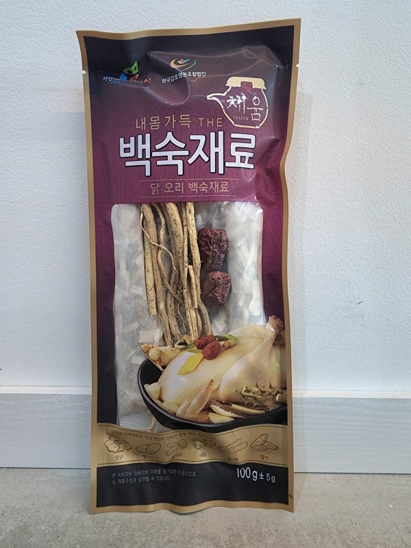 삼계탕용으로 만든 티백