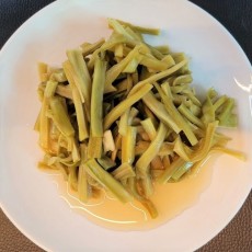 궁채(줄기상추)장아찌